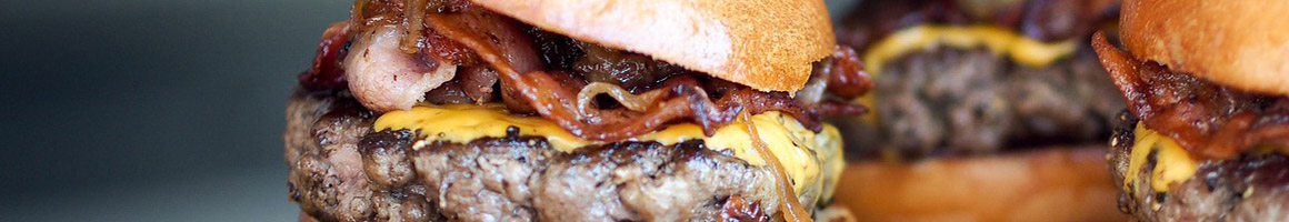 Eating American (Traditional) Breakfast & Brunch Burger at Bobo’s Burgers restaurant in Lynwood, CA.
